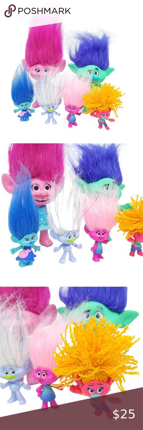 Hasbro Trolls Singing Poppy Branch Suki Guy Diamond Maddy Dolls Figures