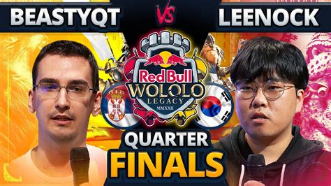 Beastyqt Vs Leenock RedBull Wololo Legacy QuarterFinals AOE4 YouTube