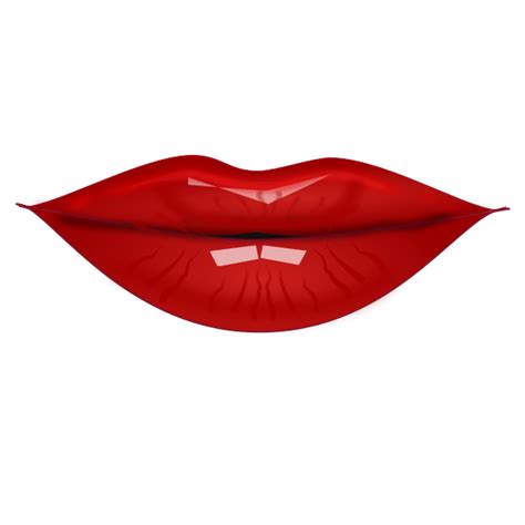 Vector Illustration Of Sensual Woman Lips Free Svg