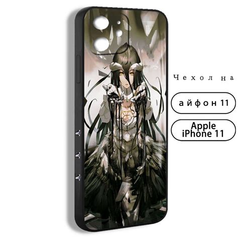 чехол для смартфона Подходит для на айфон iPhone 11 Альбедо из аниме ...