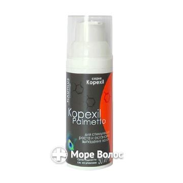 Крем для стимуляции роста и остановки выпадения волос Kopexil Palmetto ...