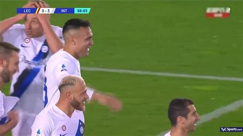 Lecce Vs Inter El Gol De Lautaro Mart Nez