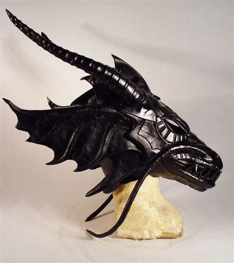 New Leather Dragon Mask Bob Bassets Blog Archive Dragon Mask