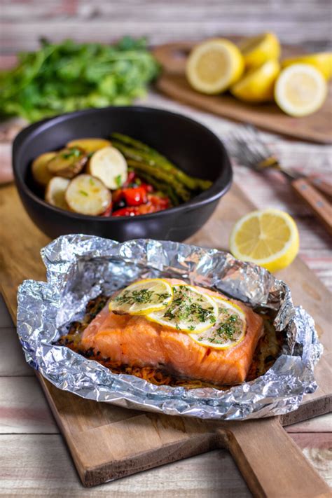 Salmon “En Papillote” With Butter Sauteed Vegetables – Camanchaca Salmons