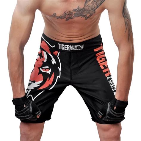 Mens Mma Shorts Mma Fight Trunks Martial Arts Seen Pretorian Boxing Sanda Muay Thai Shorts Mma