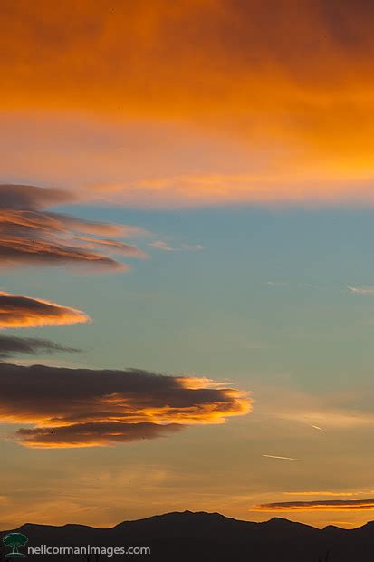 Sunset over Rocky Mountains - Neil Corman Photography