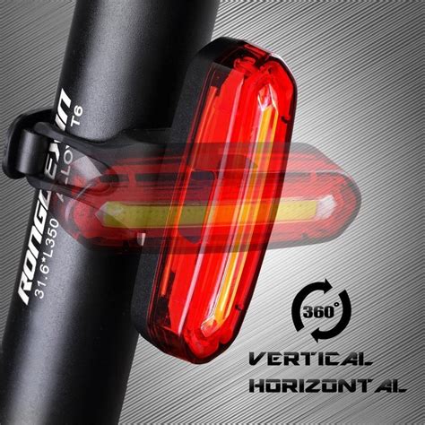 Bike Krachtige Oplaadbare Cob Led Usb Mountainbike Grandado