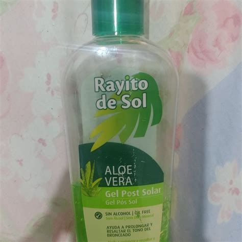 Rayito De Sol Post Solar Gel Aloe Vera Review Abillion