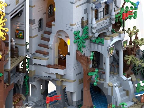LEGO Bricklink 910001 pas cher, Château dans la forêt