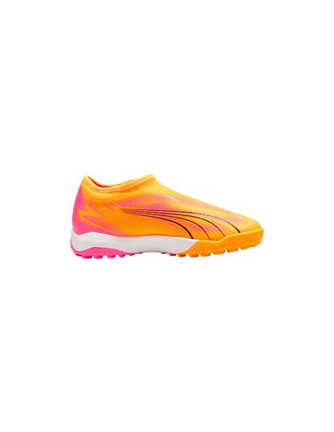 Zapatillas de fútbol sala Puma ULTRA MATCH L Naranja Infantil