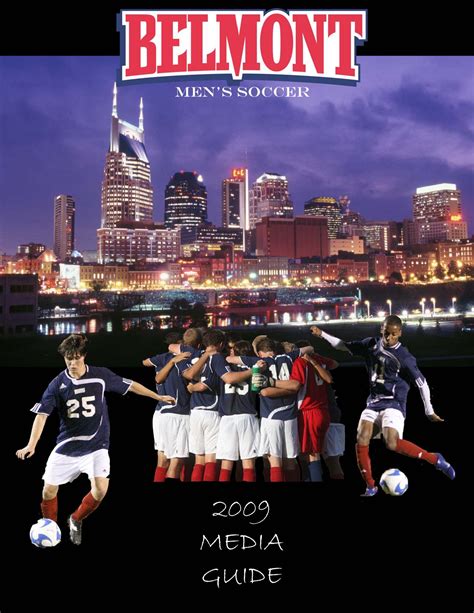 2009 Belmont Mens Soccer Media Guide By Belmont Athletics Issuu