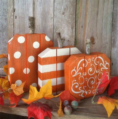 Wood Pumpkin Painting Ideas