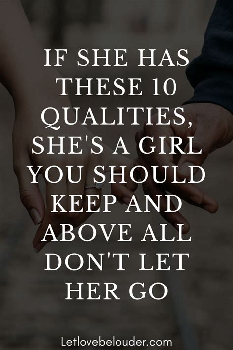 If She Has These 10 Qualities She’s A Girl You Should Keep And Above All Don’t Let Her Go