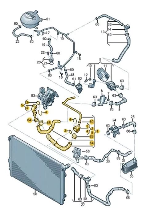 Mangueira Arrefecimento Motor Volkswagen Audi V Tsi Qualidade E
