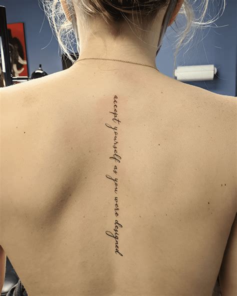 20 Beautiful Spine Tattoo Quotes With Meaningful Messages