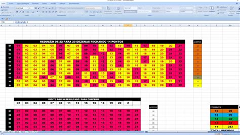 Super Planilha Da Lotof Cil Redu O De Dezenas Para Fechando