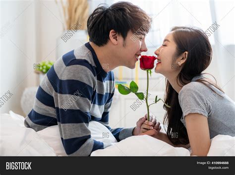 Romantic Asian Couples Image And Photo Free Trial Bigstock