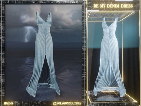 BE MY DENIM DRESS