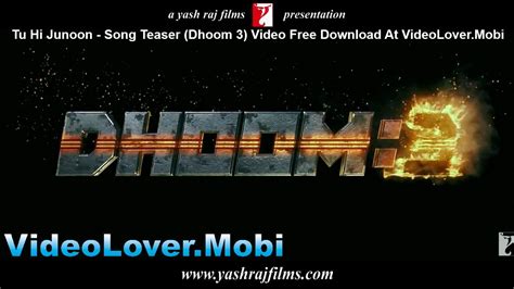 Tu Hi Junoon - Song Teaser (Dhoom 3)Aamir & Ketrina ~ Video Lover