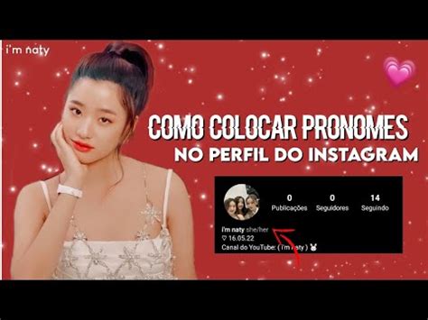 Como Colocar Pronomes No Perfil Do Instagram Youtube