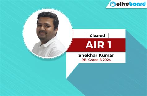 RBI Grade B Topper Shekhar Kumar's Strategy to Success
