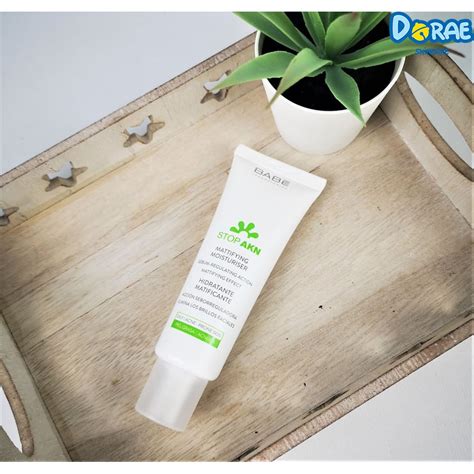 Chính hãng BABE Kem dưỡng ẩm ngăn ngừa mụn giảm bóng nhờn cho da dầu mụn Babe Stop AKN