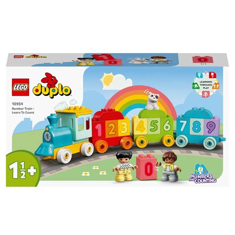 LEGO DUPLO 10954 My First Number Train Toy for Toddlers | Smyths Toys UK