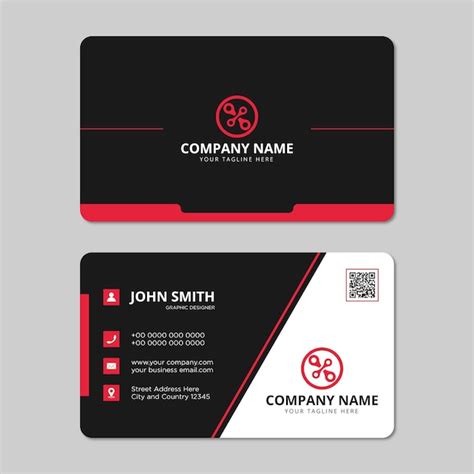 Premium Vector Modern Professional Business Card Design Vector