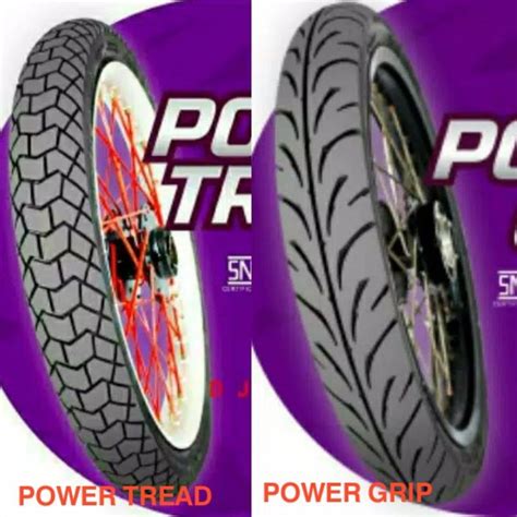 Jual BAN LUAR MIZZLE TUBETYPE POWER TREAD POWER GRIP RING 18