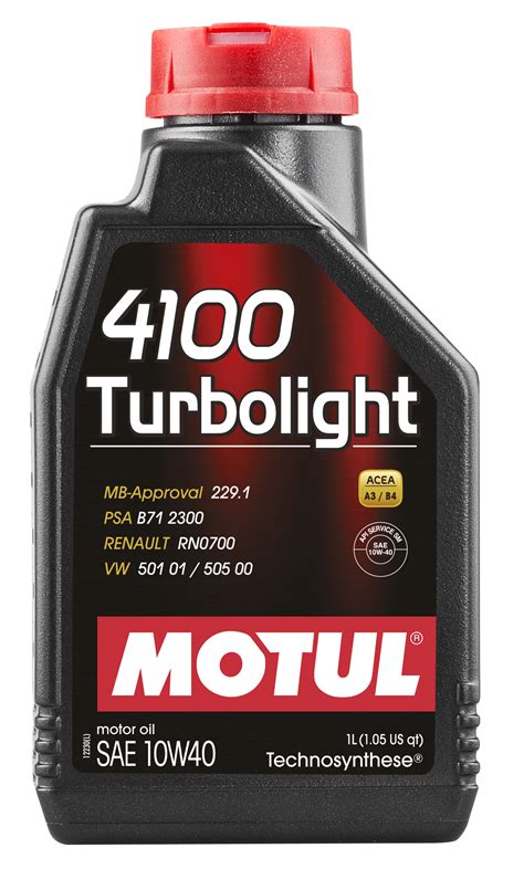 Моторное масло Motul 4100 Turbolight 10w-40 4 л - Купить Моторные масла ...