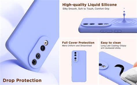 Byvuwiay Cover Per Honor G Morbida Silicone Liquida Tpu Protettivo