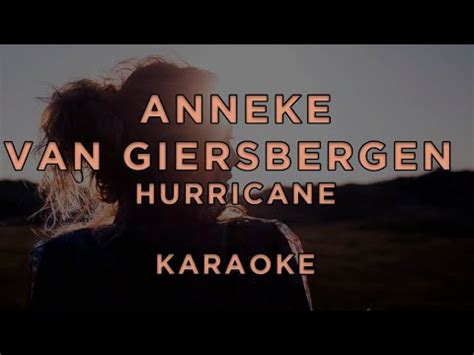 Anneke Van Giersbergen Hurricane KARAOKE YouTube