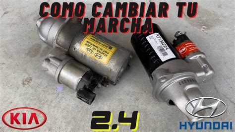 Como Cambiar El Motor De Arranque O Marcha En Un 2007 2018 Hyundai