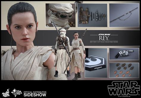 1 6 Sixth Scale Figure Star Wars Episode VII Movie Masterpiece Action Figure 1 6 Rey By Hot Toys