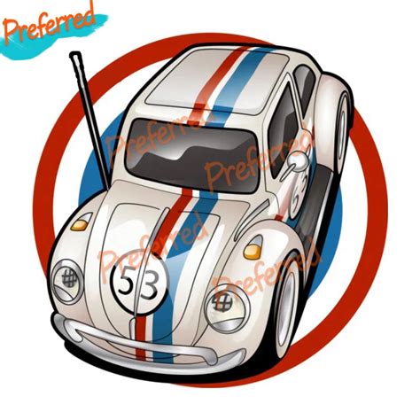 Herbie The Love Bug Decals