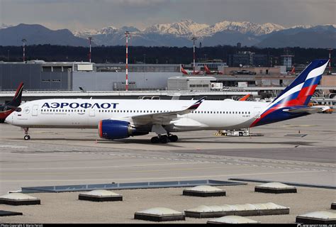 Vq Bfy Aeroflot Russian Airlines Airbus A350 941 Photo By Mario