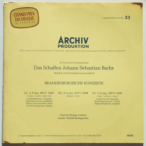 J S Bach Ix Forschungsbereich Serie K J S Bach