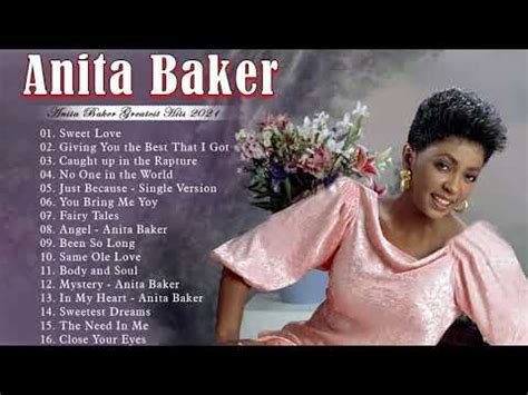 Anita Baker Greatest Hits Full Album 2021- Best Classic Soul Music Of ...