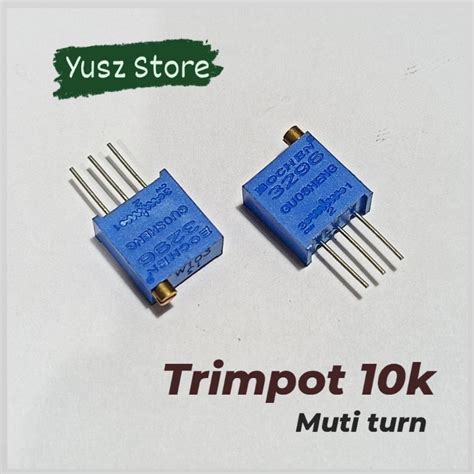 Jual Trimpot Multiturn K Vr Multi Turn Shopee Indonesia