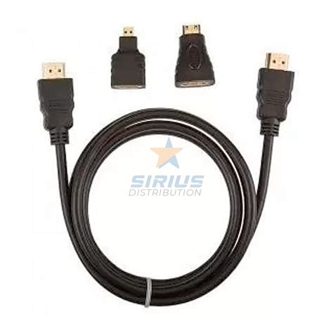 Cablu Hdmi Digital La Hdmi Digital Mufe Aurite 15 Metri Adaptoare