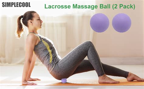 Hard Massage Ball Lacrosse Ball Firm Trigger Point Ball