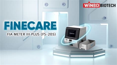 Finecare Fia Meter Iii Plus Winbd Biotech Youtube