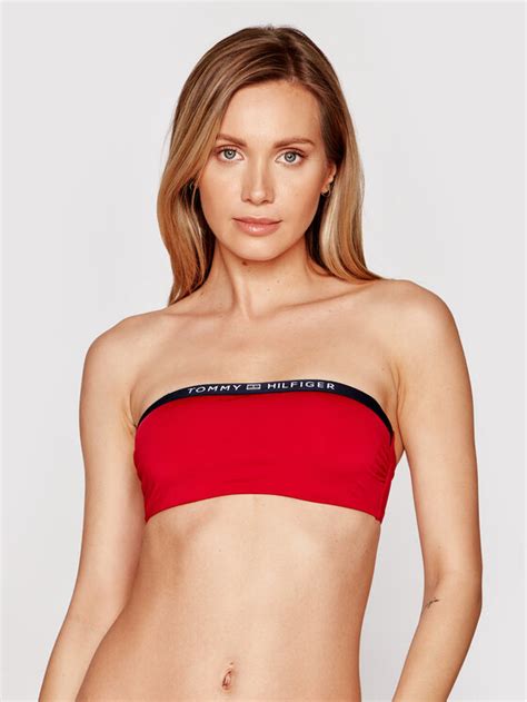 Tommy Hilfiger G Ra Od Bikini Uw Uw Czerwony Modivo Pl