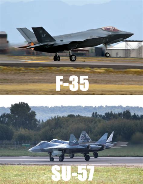 F-35 vs. Su-57: 8 Big Differences Between The Lightning II & Felon