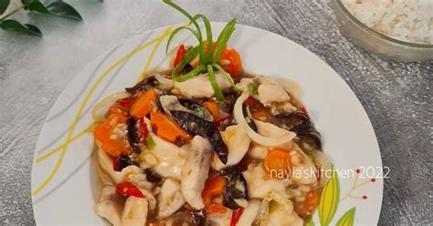 Resep Kakap Saus Tiram Pedas Oleh Nayla S Kitchen Cookpad