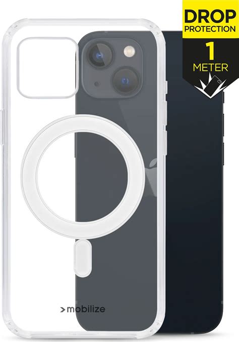 Mobilize Naked Protection Doorzichtig IPhone 13 Mini MagSafe Hoesje