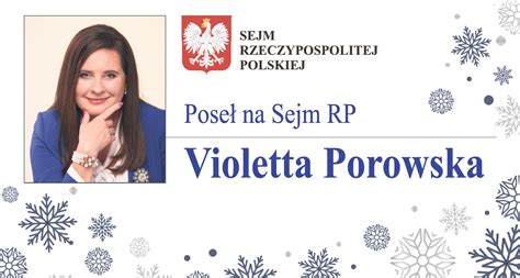 Yczenia Bo Onarodzeniowe I Noworoczne Pose Violetty Porowskiej Dla