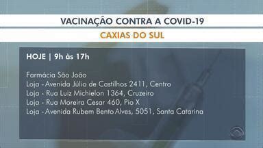 Jornal do Almoço RS Caxias do Sul Covid 19 Caxias do Sul passa a