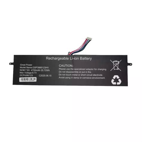 Original battery for GSP3866123HV IRBIS NB244 - topbattery.co.uk