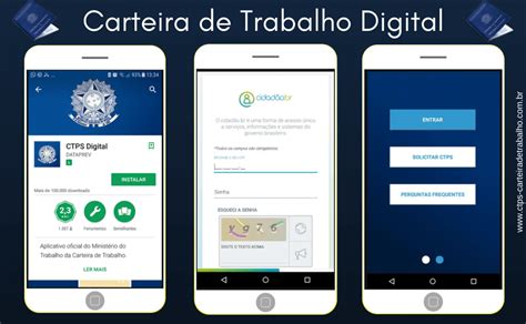 Como Emitir A Carteira De Trabalho Digital Ctps Digital Otosection